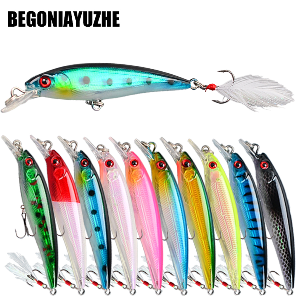 Fishing Hook Treble - Set di 10 esche da pesca