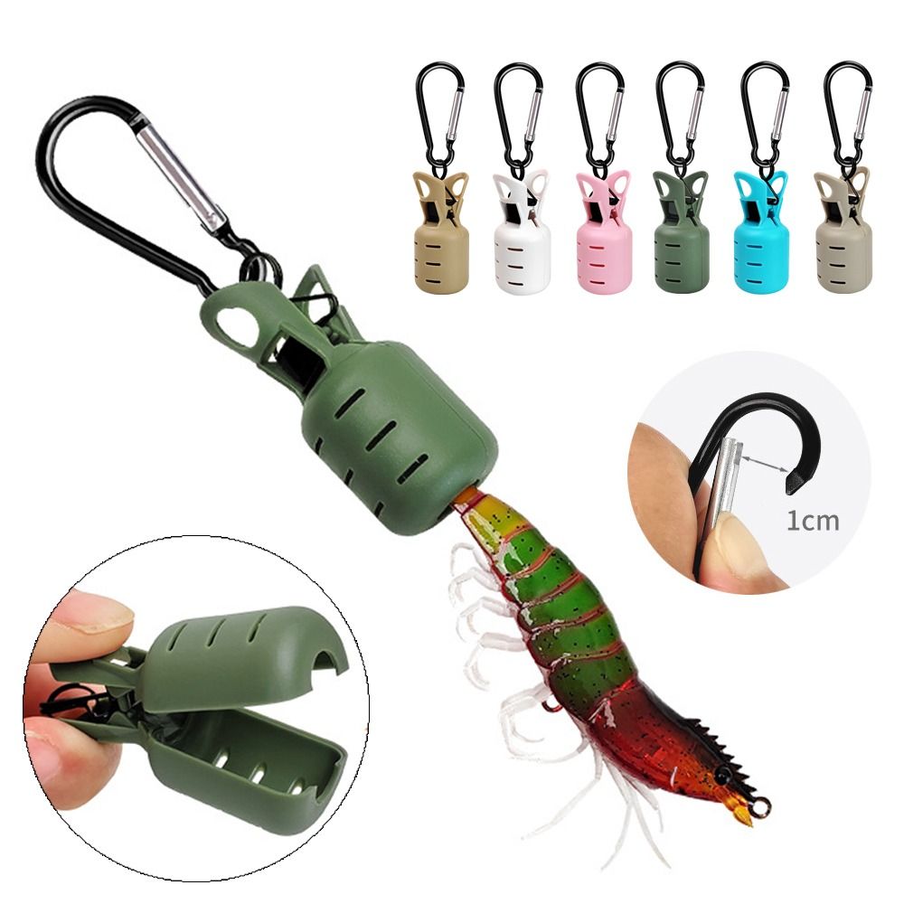 Fishing Hook Jig - Coprigancio Universale Durevole con Moschettone per