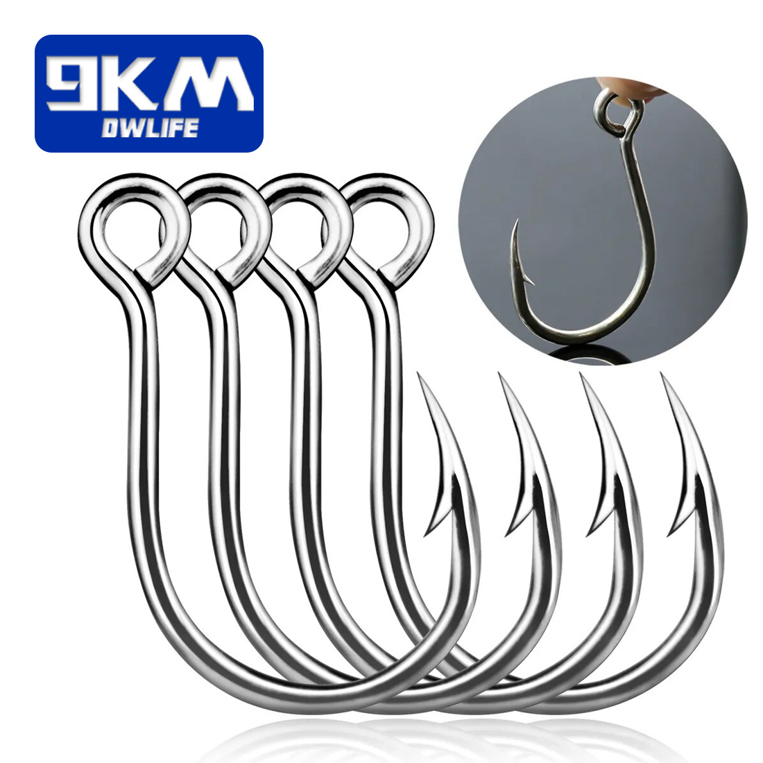 Fishing Hook Assortment - 9KM Ami da pesca 25 pezzi