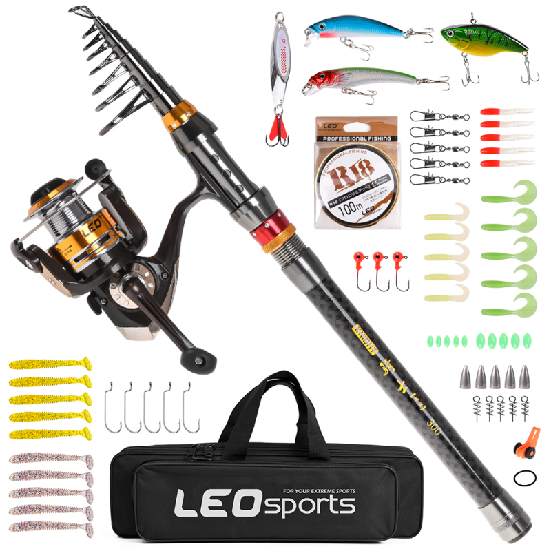 Fishing Hook Jig - Canna da pesca mulinello da Spinning