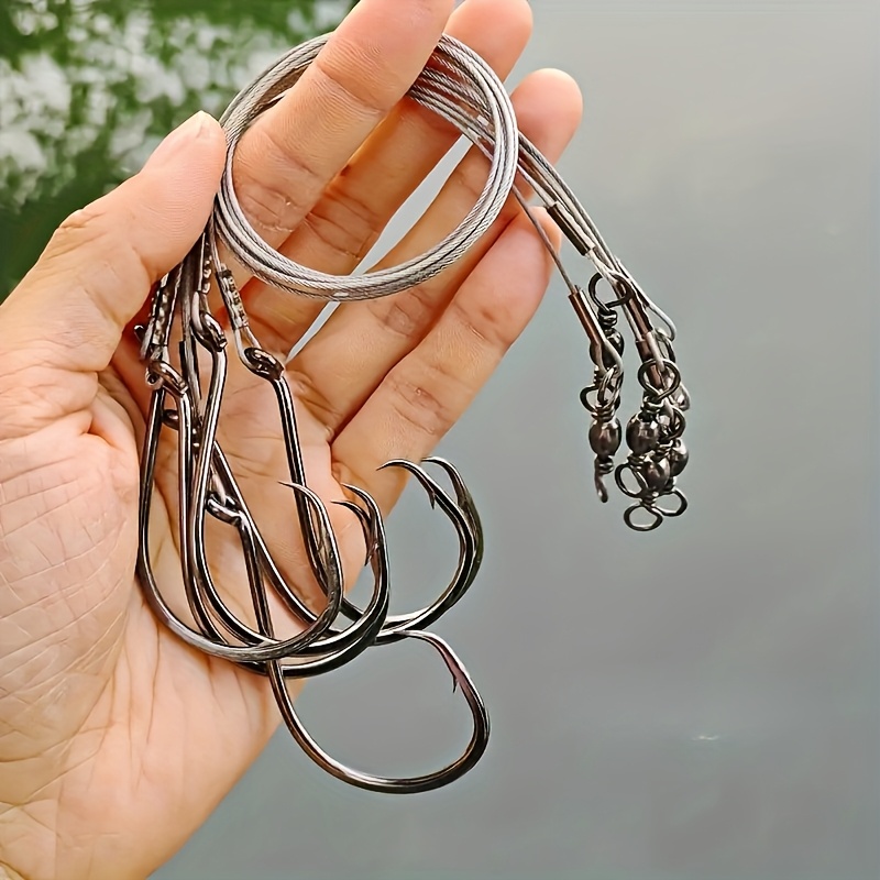 Fishing Hook Assortment - 25 Pezzi di Ami Circolari Rinforzati