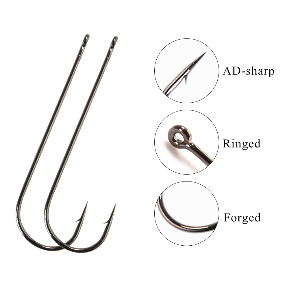 FTK 5-9PCS Amo da pesca ABERDE - Fishing Hook Offset recensione e prezzo
