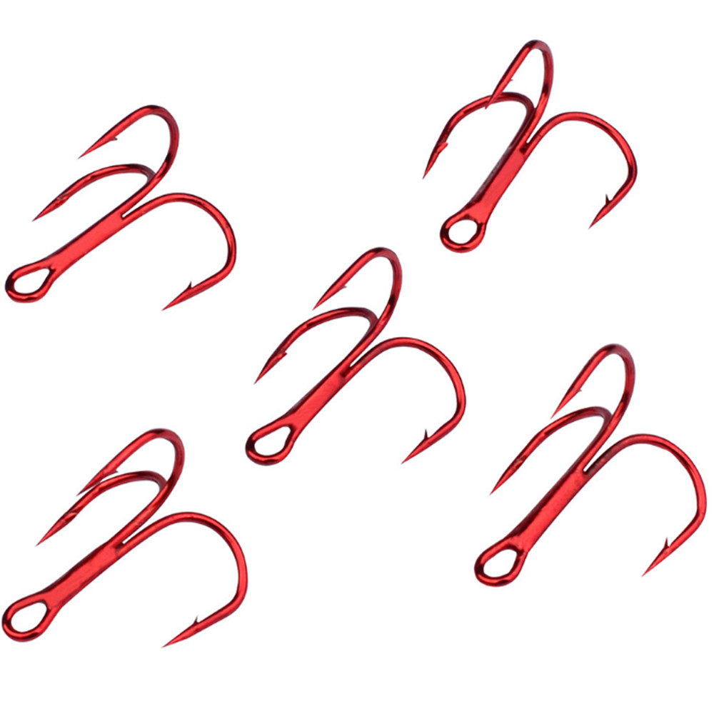20 pz/lotto rosso 2/4/6/8/10 # - Fishing Hook Offset recensione e prezzo
