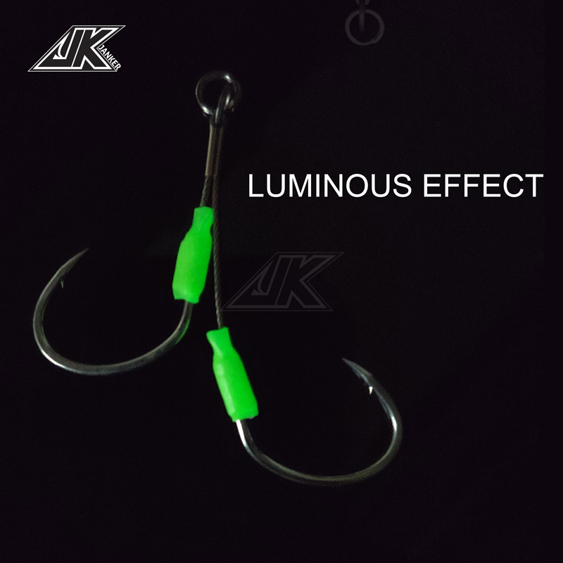 JK 3PACK Gancio da jigging res - Fishing Hook Offset recensione e prezzo