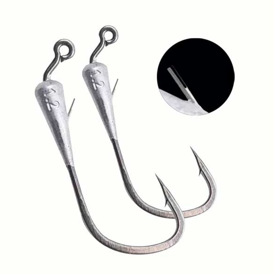 5 Pezzi Jig Head 0.6g 1g 1.2g  - Fishing Hook Jig recensione e prezzo