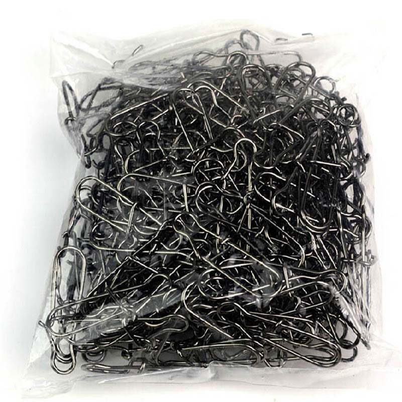 100 Pezzi Connettori per Pesca - Fishing Hook Stainless Steel recensione e prezzo