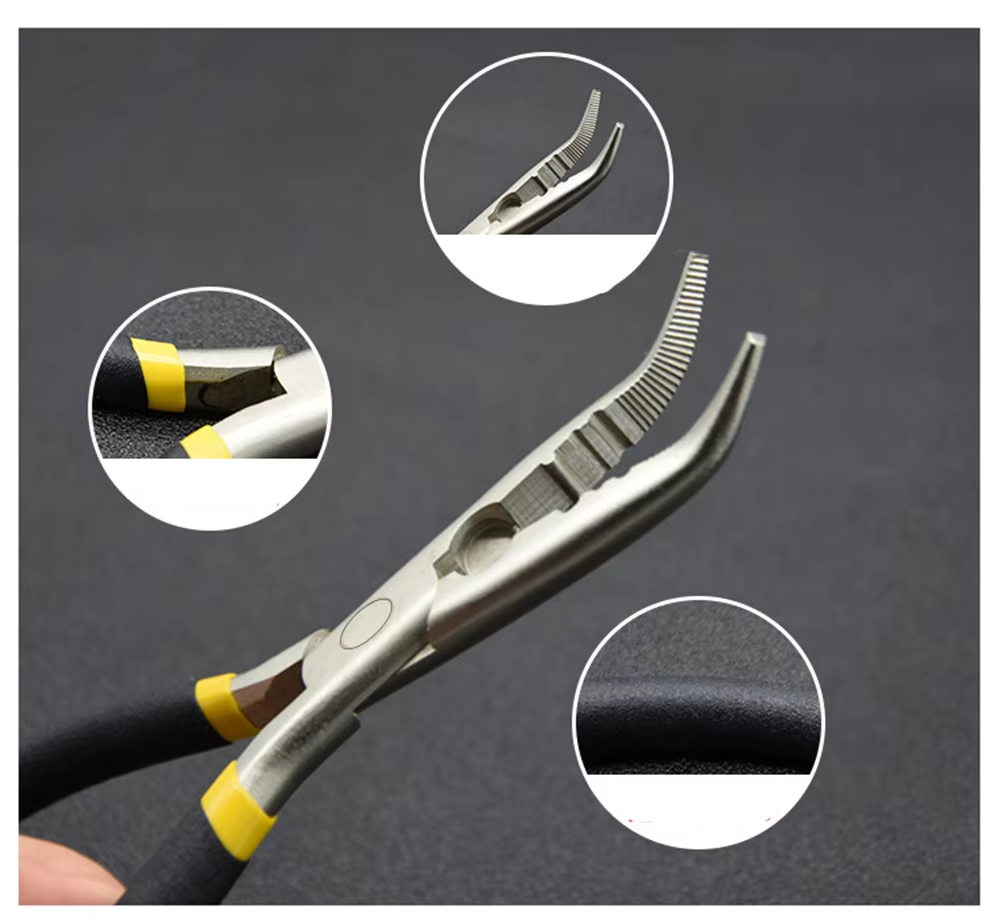 1 pz pinze da pesca in acciaio - Fishing Hook Sharpener recensione e prezzo