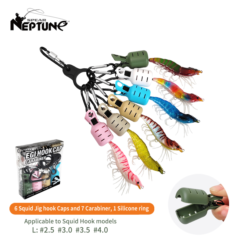 Nuovo Squid Jig Bait Protector - Fishing Hook Jig recensione e prezzo