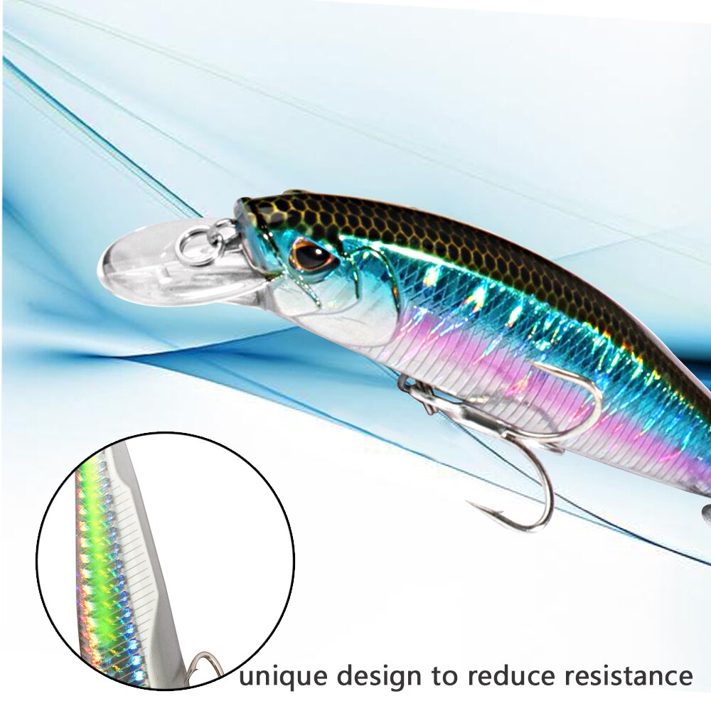 Affondamento Minnow 19g Galleg - Fishing Hook Treble recensione e prezzo
